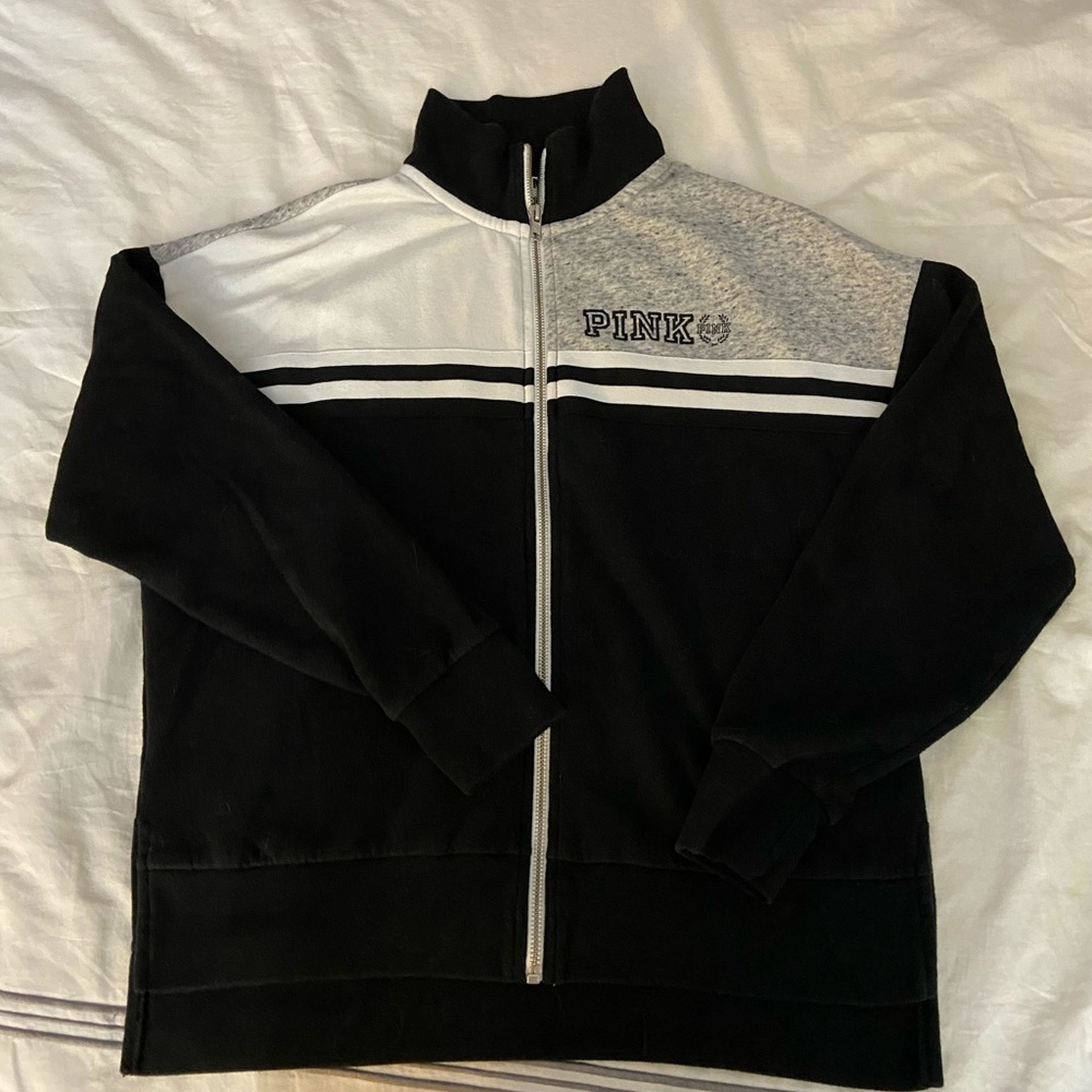 PINK Boyfriend Zip Jacket
